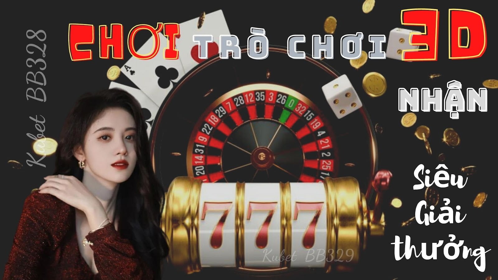 Kiếm bộn tiền💰 nhờ Trò chơi 3D tại Kubet Casino!