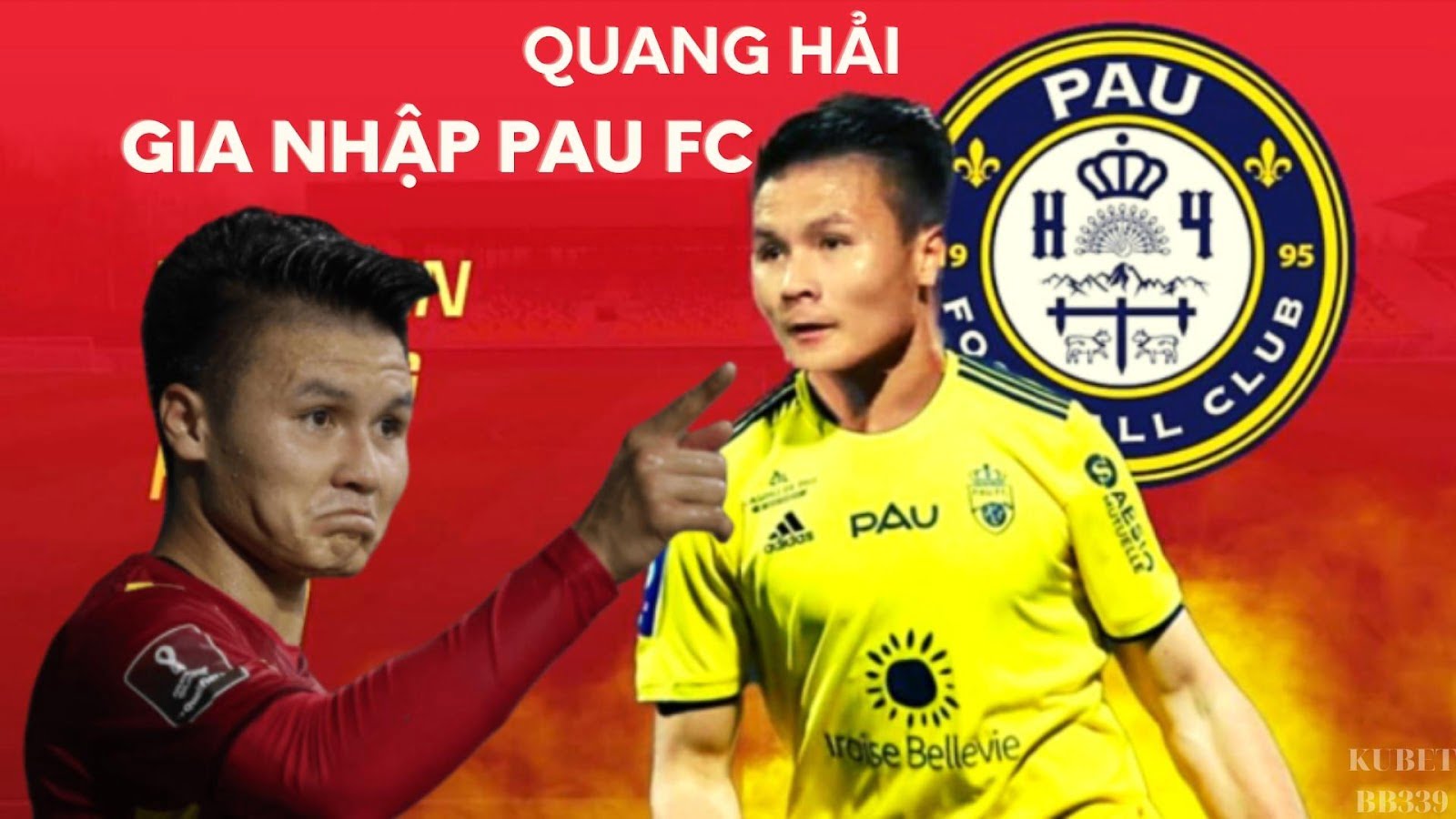 Quang Hải chính thức gia nhập Pau FC của Pháp