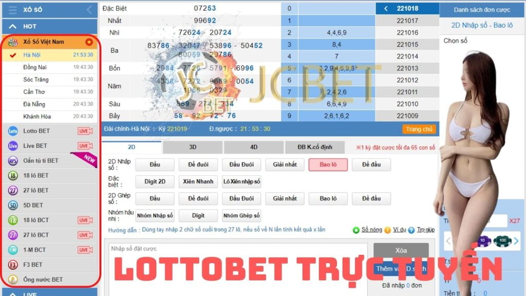 lottobet trực tuyến