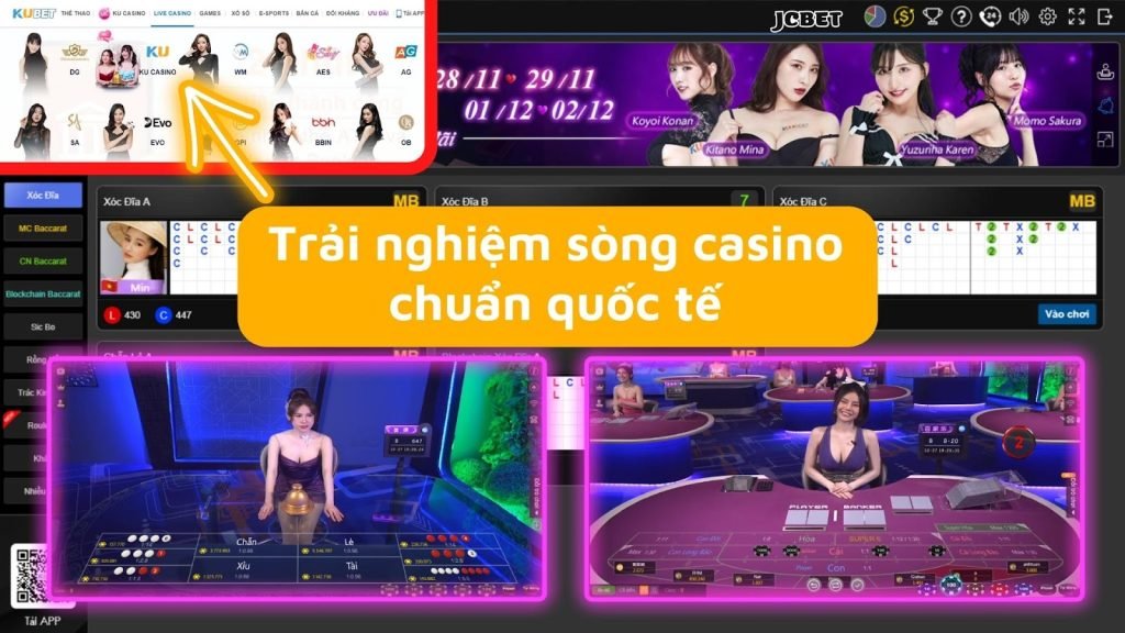 Tải JCBET casino